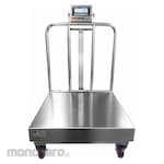 Optima Scale Stainless Steel Portable Bench with Casters Class III