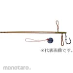 Kansai Weighing Machine 250kg capacity wooden pole scale with weights