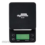 Taffware Digipounds Timbangan Dapur 5kg 0.1g dengan Timer