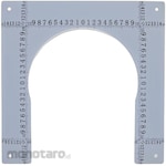 FSC Fujiwara Industries Anchor scale (for measuring placement errors in ground anchor construction)