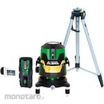 Shinwa Rules Laser Robo LEXIA 51AR Green Receiver and Tripod Set