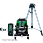 Shinwa Rules Laser Robo LEXIA Green Laser Receiver / Tripod Set