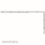 SHINWA Carpenter's Square Flat Corner Hard Chrome Finish