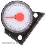 White Electric Inclinometer with magnetic base