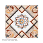 ARWANA Fancy Decorative Dark Floor Tile 1m2 (Keramik Lantai)