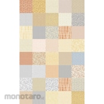 UNO Floor Digital Fancy Decoratif Dark-Embossed Tile 1m2 (Keramik Lantai)