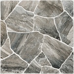 UNO Floor Digital Rustic Embossed B Tile 1m2 (Keramik Lantai)