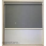 Zipblind Roller Blind Basic Black Grey