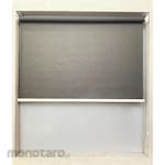 Zipblind Roller Blind Devon Brown (Tirai Gulung Jendela)