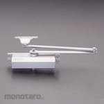 ESCO 30kg or less door closer (no parallel stop / silver)