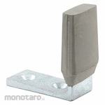 PRIME-LINE Floor Mounted Door Stop Wrought Aluminum