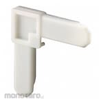 PRIME-LINE Screen Frm Corners,5/16",White,Pl,PK100