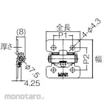 SUGATSUNE Torque Hinge (Engsel Torsi)