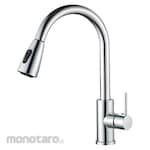 Castelli Sanitary Sink Mixer Luxurious Single Handle Pull Out Spray (Keran Dapur)