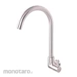 Wasser Sink Tap Stainless Steel Wall Mounted (Keran Dapur)