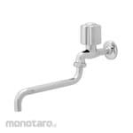 Wasser Tap Wall Lever Swing Spout Cold Long (Keran Dapur)