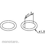 TOTO O-ring [TH93336E] [th93336e]