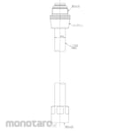 TOTO For shower hose part TK345A for hair washer