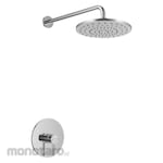 Paloma Single Lever Concealed Shower Mixer With Rainshower