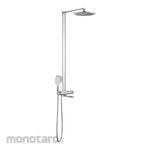 Paloma Thermostatic Bath/Shower Mixer with Proclick - 3 Buttons