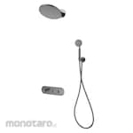 Paloma Thermostatic Concealed Shower Mixer 2 Proslide with Rainshower