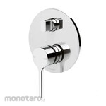 Phoenix Tapware Vivid Slimline Oval Shower / Bath Diverter Mixer