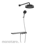 Zanru Thermostatic Concealed Shower 3-Way with Left Tray (Keran Pancuran Dinding Termostatik)