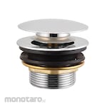 Crestial Bath Push Button Waste