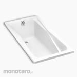 KOHLER Hourglass Drop In Bathtub W/ K-17295T-CP