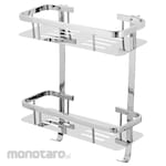 Vone Double Long Chrome Shelf
