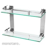 Vone Double Long Glass Shelf