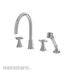 TOTO "Gloria" Cross Handle 4 Holes Bath & Shower Set