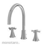 TOTO "Gloria" Cross Handle Bath Filler & Mixer