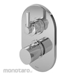 TOTO Gloria Keran Bak Mandi Thermostat & Shower Air Panas Dingin dengan Pengganti Mode & Stop Valve