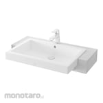 TOTO Wastafel Semi Recessed dengan Braket