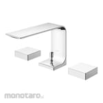 TOTO ZL Keran 2 Handle 3 Lubang untuk Wastafel denan Afur Pop-Up