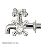 Wasser Cross Handle 2-Way Wall Tap