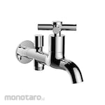 Wasser Cross Handle Extended 2 -Way Wall Tap