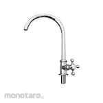Wasser Deck Mounted Cross Handle Sink Tap With Swing Spout