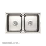Wasser Twin Bowl Sink