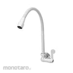 Wasser Wall Mounted Lever Handle Sink Tap With Flexible Spout