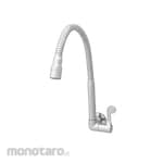 Wasser Wall Mounted Sink Tap With Flexible Spout And Adjustable Flow Pattern