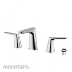 Waterplus 3-Hole Basin Mixer with Push Pop-Up