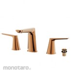 Waterplus 3-Hole Basin Mixer with Push Pop-Up