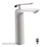 Waterplus Basin Mixer Tall with Large Push Pop-Up