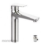 Waterplus Basin Mixer Tall with Push Pop-Up