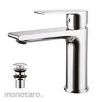 Waterplus Basin Mixer with Lever Pop-Up
