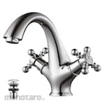 Waterplus Basin Mixer with Lever Pop-Up