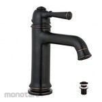 Waterplus Basin Mixer with Push Pop-Up