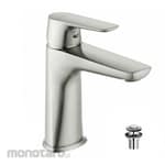 Waterplus Basin Mixer with Push Pop-Up
